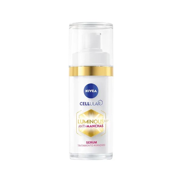 Nivea Luminous630 Sérum Facial Antimanchas con Ácido Hialurónico, 30ml, Apto