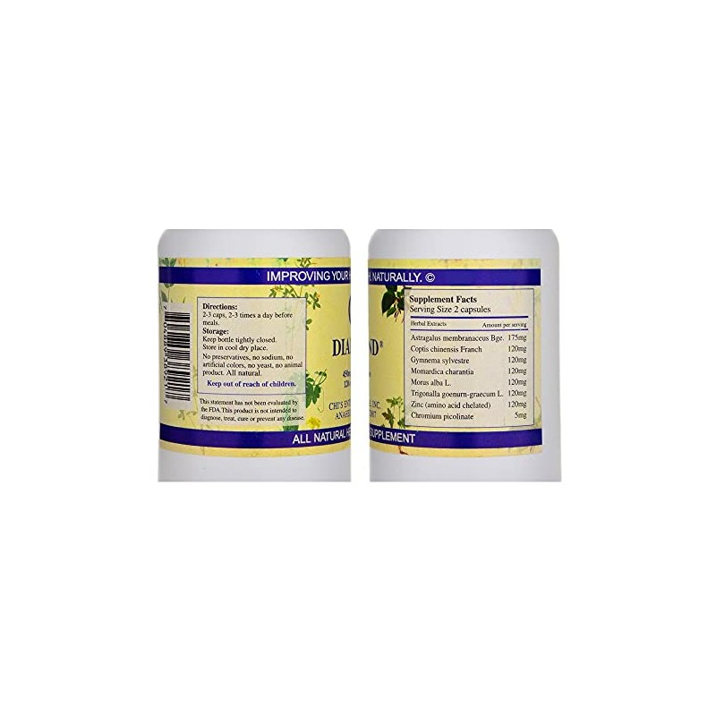 Chi Enterprise Diabend - 120 caps by chi-enterprise