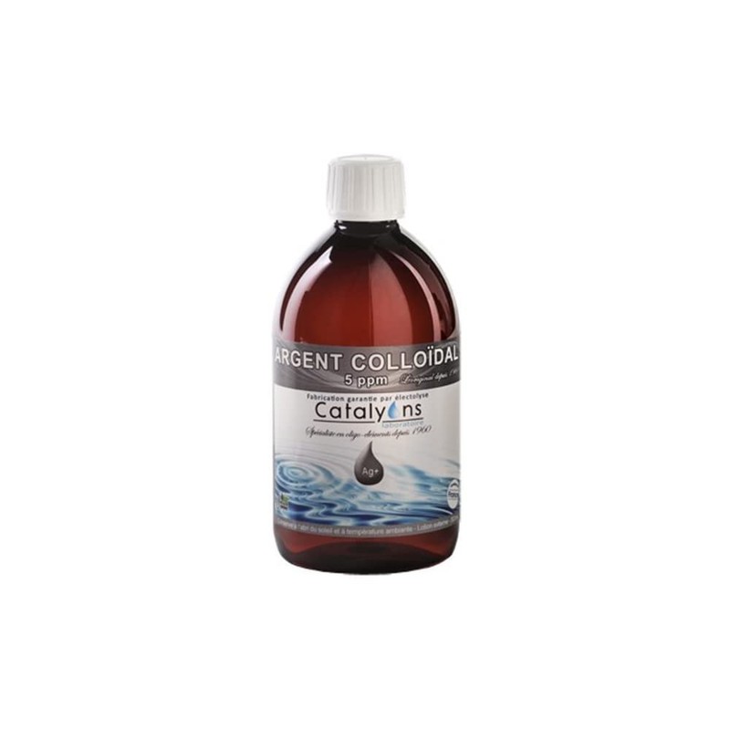 Catalyons Argent Colloïdal 5ppm - 500ml Liquid