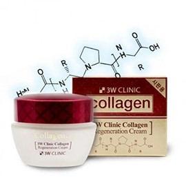 3W Collagen Elasticity Cream Skin Vitality Moisturizing Moisture-WFIZK2R / 3W콜라겐 탄력크림 피부 활기 보습촉촉-WFIZK2R
