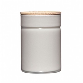Storage Container with Lid Size: L, Colour: Light Grey