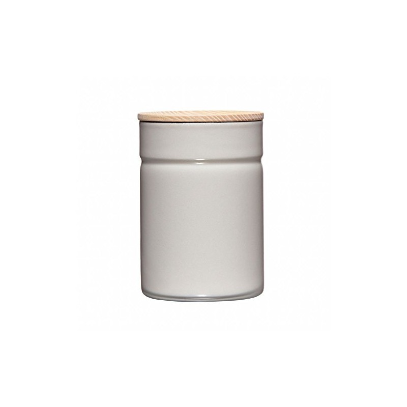 Storage Container with Lid Size: L, Colour: Light Grey