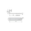 M4TEC Heavy Duty Angle Brackets - 10 Pack, 70x22.5x15mm L-Shaped
