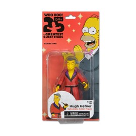 NECA The Simpsons 25th Anniversary - Series 1 - Hugh Hefner Action Figure, 5"