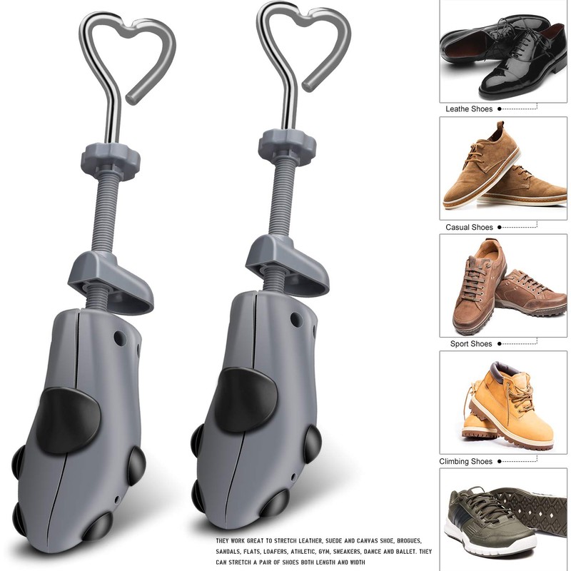 XYH Shoe Stretcher Comes with Dust-Proof Bag, Pair of Plastic