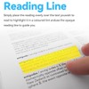SANTUO Coloured Overlays for Dyslexia 10 Pack - Yellow Overlays