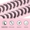Parriparri Russian False Eyelashes, Russian Strip Lashes, D Curl, Artificial
