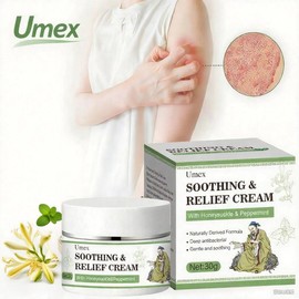 Umex All-Natural Plant-Based Herbal Relief Cream – Soothes Eczema, Psoriasis, Dry & Sensitive Skin | Ancient Botanical Formula for Whole Family Moisturizing Daily:_2-pack（For Family）