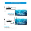 AquaMiracle Aquarium Air Pump Fish Tank Bubbler Aerator, All-in-One Fish