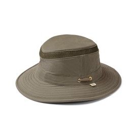 Tilley mens T5mo Organic Airflo Sun Hat, Olive, 7.875 US