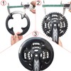 Yundxi Bicycle Chainring Protector, 42T Chain Guard Ring, Sprocket Cover,