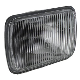 JC Performance Products USA 7x6 7 5-3/4 or 4x6 H4 Conversion Headlight Housing (No headlight bulb included) (7X6 Round, Enameled, No Headlight Included)