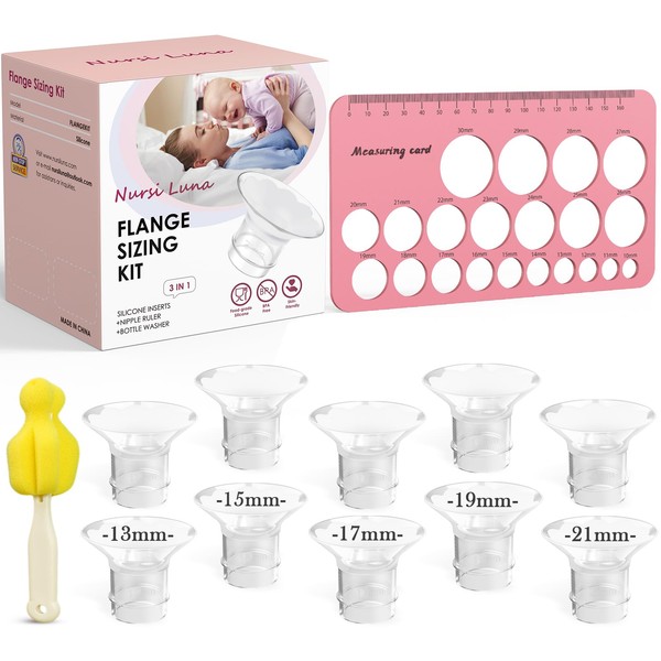 Nursi Luna Flange Sizing Kit 3 in 1 with 10PCS