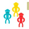 Kikkerland Sock Monkey- Sock Clip 12ct