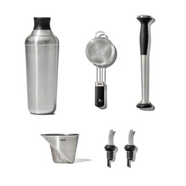 OXO Steel 6-Piece Barware Set