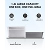 Aurevit Cordless Electric Lunch Box for Adults, 1.4L Heated Lunch