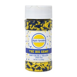 Mystic Sprinkles The Big Game Jimmy Mix 3oz Bottle (Navy Blue & Yellow)