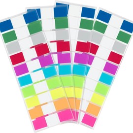 Dzrige 800 Pcs Sticky Tabs Page Markers Sticky Notes Labels Book Markers Tabs Stickers for Books, Teacher Supplies, Office Home Use