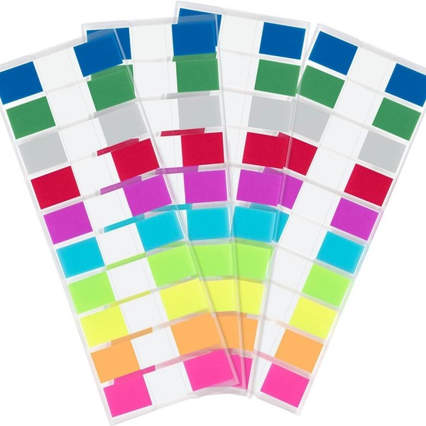 Dzrige 800 Pcs Sticky Tabs Page Markers Sticky Notes Labels