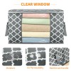 Unbranded 2Pcs Clothes Organizer With Lid Collapsible Large Organizer W/