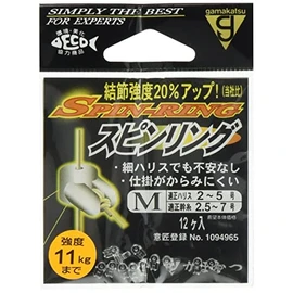 Gamakatsu Spin Ring (Clear) No. M