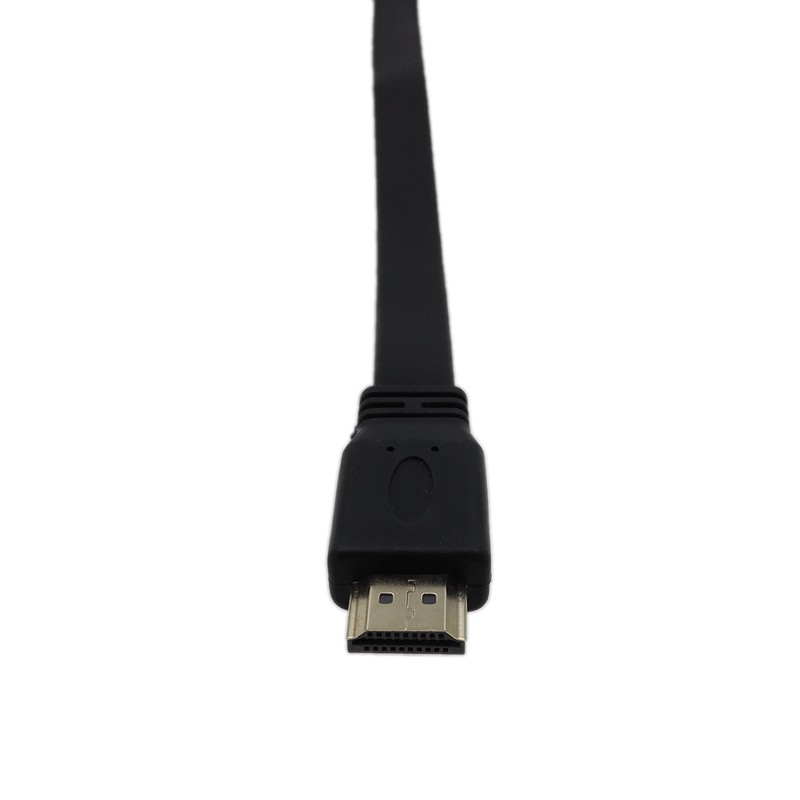 CERRXIAN 1FT Flat Slim High Speed Bi-Directional DVI (24+1) Male