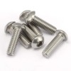 MewuDecor 10-32 x 3/8" Button Head Socket Cap Bolts Screws,