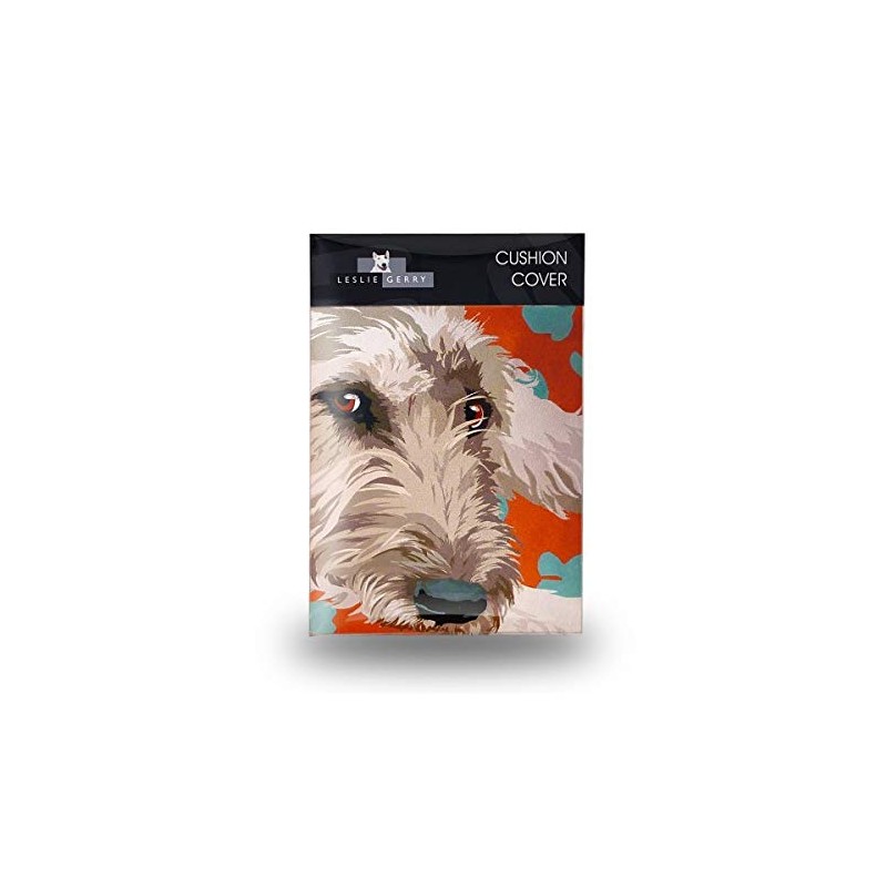 Leslie Gerry Wolfhound Cushion Cover