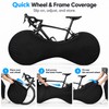 Bicycle Storage Cover for Indoor Protection – Black Wheel &