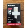 Satco TWO (2) LED 5.0W G9 350L 5000K Dimmable Cat