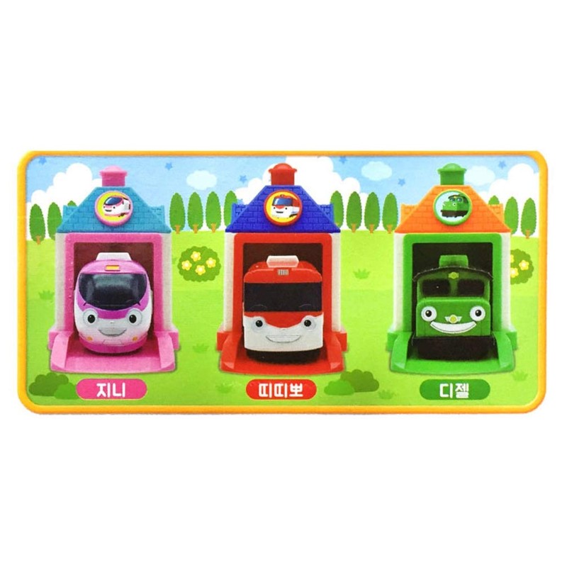 Titipo Shooting Train Toy 3P, Jini,, Diesel