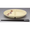 窯元 sousen Medium Dish Pink 18 cm Seto Ware Two