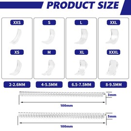 Pack of 16 Invisible Ring Reducers Invisible Transparent Loose Ring Size Adjuster for Loose Rings Ring Size Adjuster Suitable for Men and Women