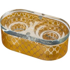 Jewish Shabbat Travel Candle Holders - Jerusalem Candlesticks (UK41223)