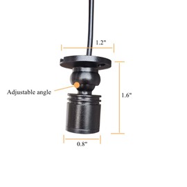 CzQYCL 1.5W/2.5W Small LED Spot Light,5V Mini Spotlight with Dimmer and USB Power Plug,Closet Spotlight for Plants Jewelry Showcase Model Display Shelves (Cold White, 1.5W)