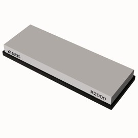 KINTIF Whetstone Knife Sharpening Stone Medium Grit #2000, Strong grinding power, Splash and go, Cuts fast, Not clog, Whetstone knife sharpener, Sharpening Stones for Knives