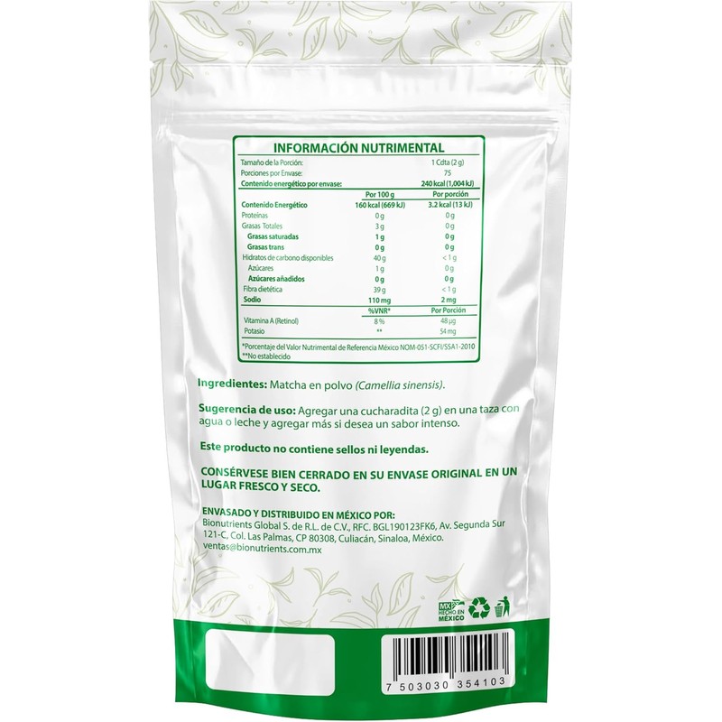 Wellthy Superfoods Organic Matcha Green Tea Powder 150g – 100%