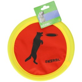 Kerbl Nylon Frisbee, 24 cm, Neon