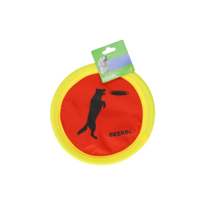 Kerbl Nylon Frisbee, 24 cm, Neon