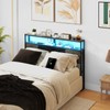 Livofloral Headboard Queen Size, Headboards with Charging Station, USB Port
