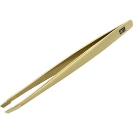 ZWILLING Tweezers, Slanted Tip for Precise Hair Plucking, Quality, Premium, Gold Edition