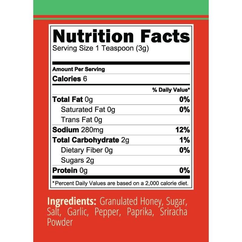 Honey Sriracha Rub & Seasoning - Size: Pitmaster