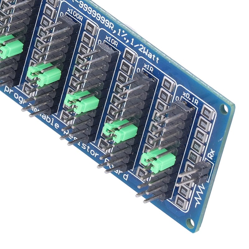 0.1R-9999999R Seven Decades Programmable Resistor Board Adjustable Resistance Sliding Resistance
