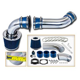 Rtunes Racing Cold Air Intake Kit + Filter Combo BLUE Compatible For 01-04 Ford Explorer/Ranger 01-03 Mazda B4000 V6 4.0L SOHC