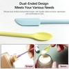 Mini Spatula Set for Cosmetics, 4-Piece Beauty Spatula Kit for