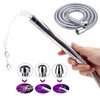 3 Heads Aluminum Shower Cleaner Douche System with 1.5 m