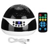 Star Pattern Projection Lamp Remote Control Ambient Rotating Colorful Night