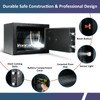 Voncabay Money Safe Box for Home with Sensor Light &