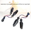 4Pcs Motorcycle Turn Signal Light 12LED 12V Universal Sequential Indicator