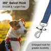 Nylon Short Leash 24 Inches Durable Dog Lead with Handle,